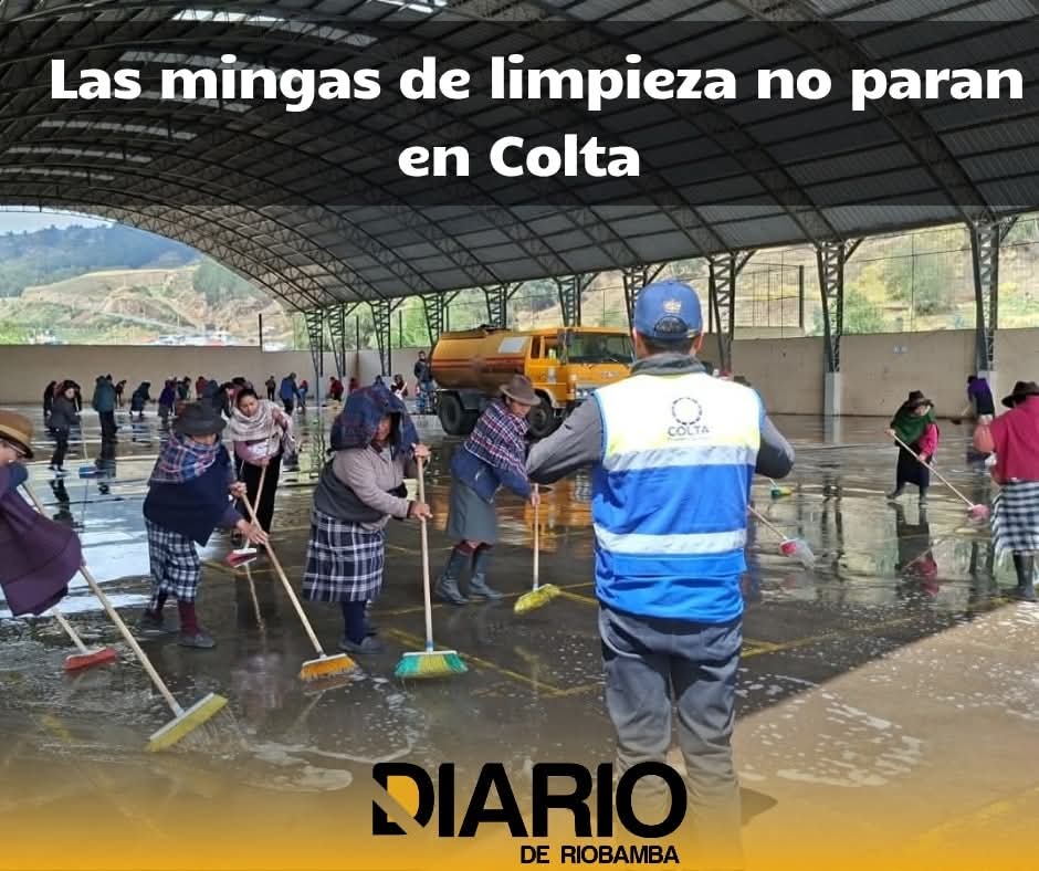 Colta | Villa La Unión se unió por un cantón más limpio