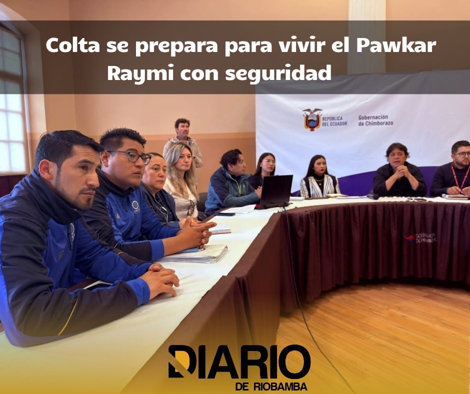 Colta se prepara para Pawkar Raymi seguro