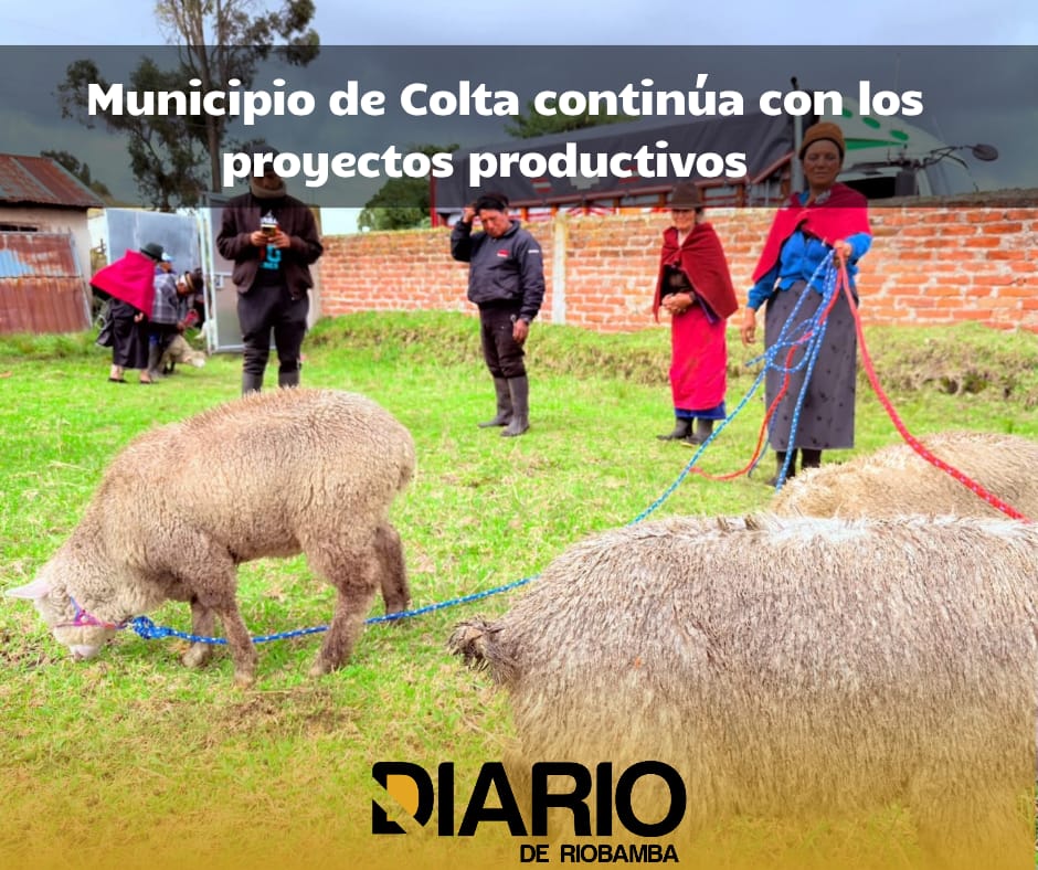 En Colta avanzan con en el desarrollo productivo en la parroquia Sicalpa