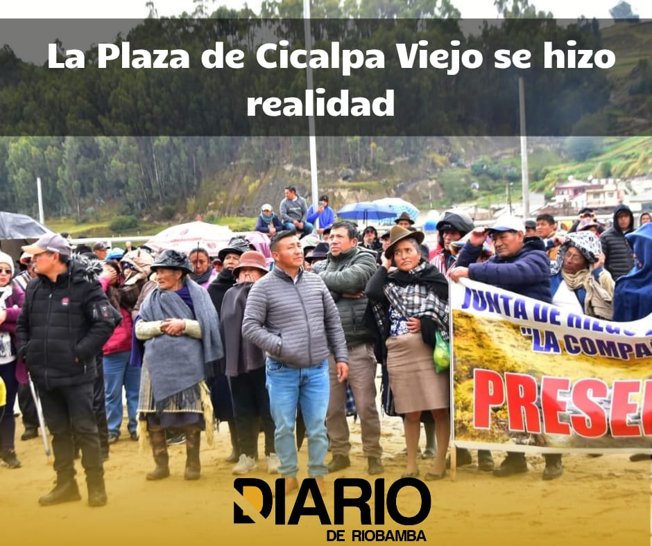 Plaza Cultural de Cicalpa Viejo se hizo realidad