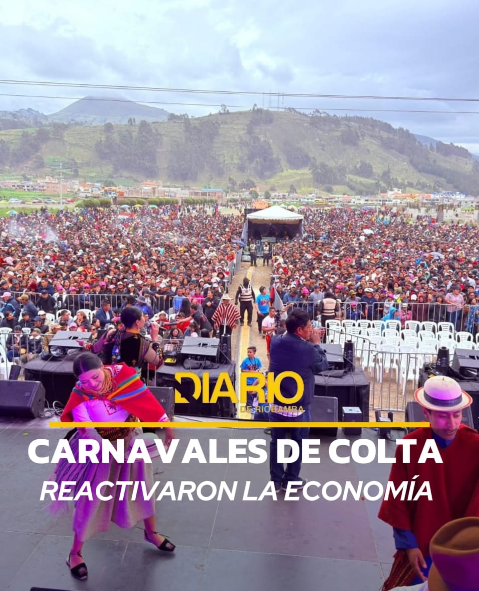 Carnavales de Colta reactivaron la economía
