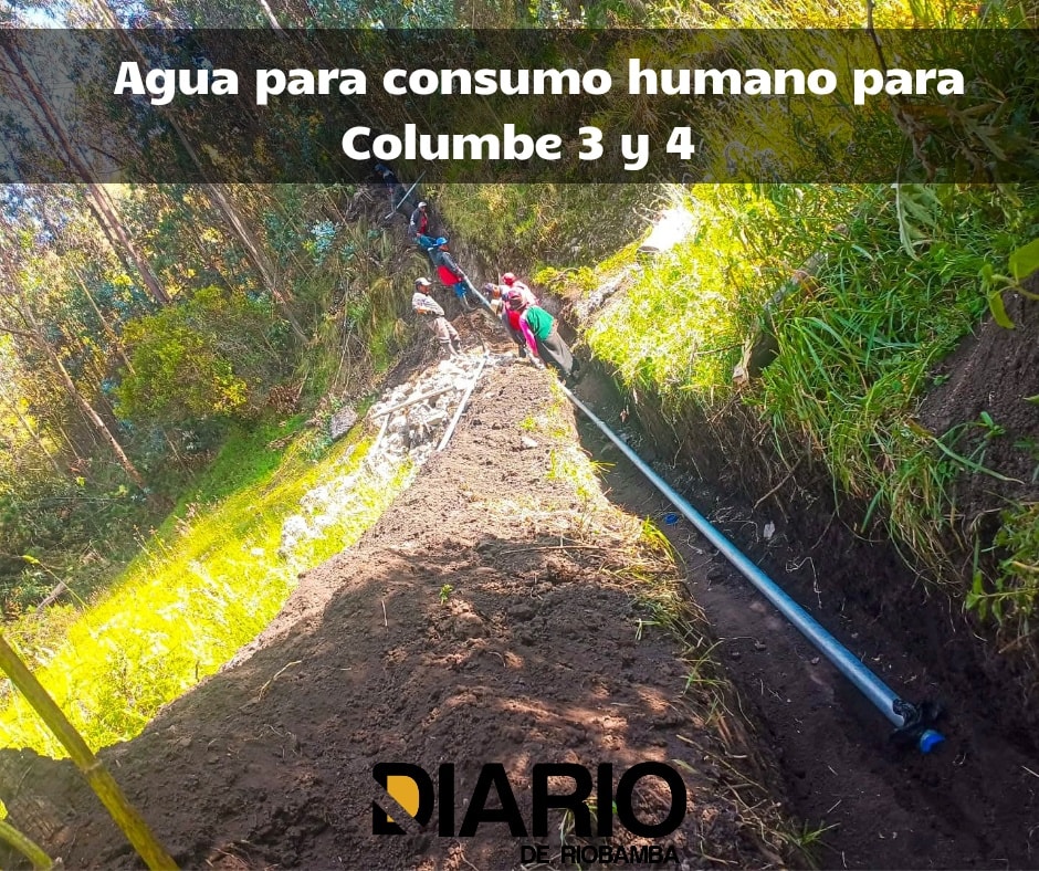 Llegó el progreso para Columbe Grande 3 y 4