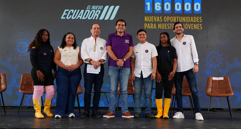 Se proyecta vincular a 160 mil jóvenes a empleos en Ecuador