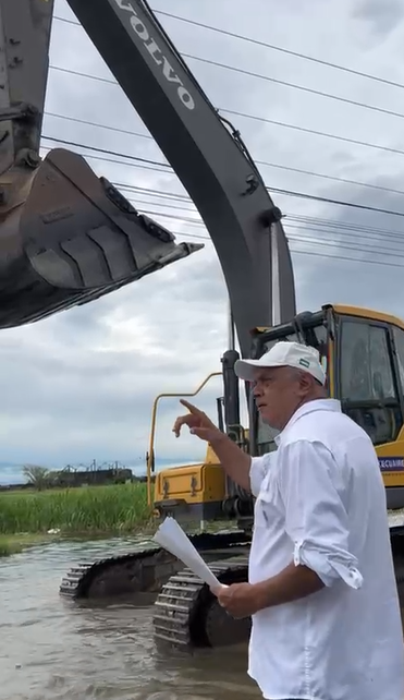 Galo Lara revela situación de la vía Juján en Los Ríos