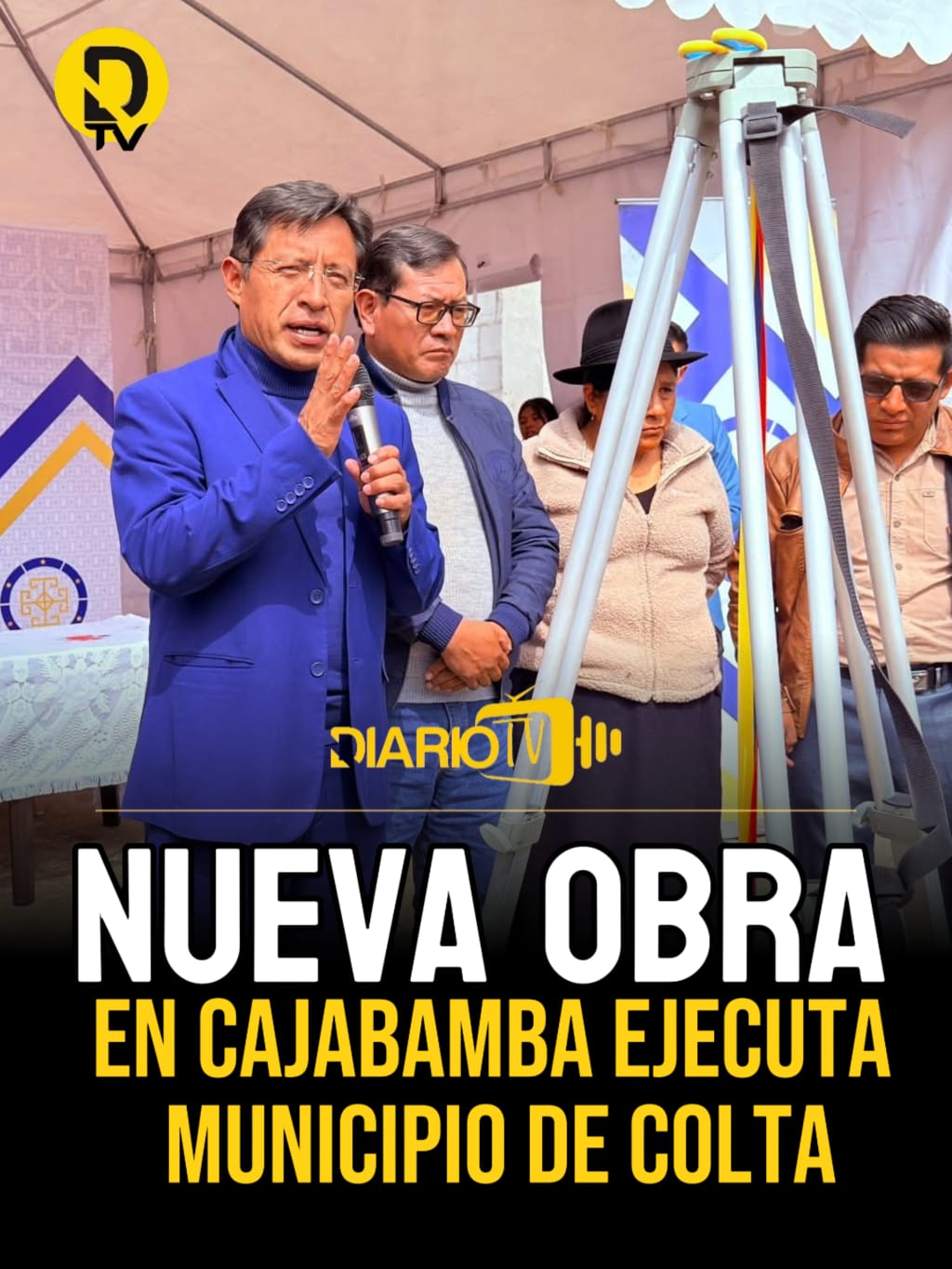 Nueva obra en la parroquia Cajabamba.