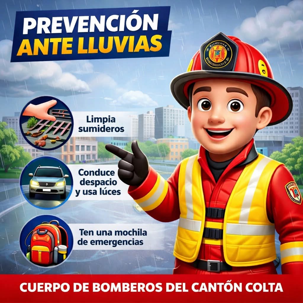 ¡Atención! Es temporada de lluvias: tu seguridad es nuestra prioridad.