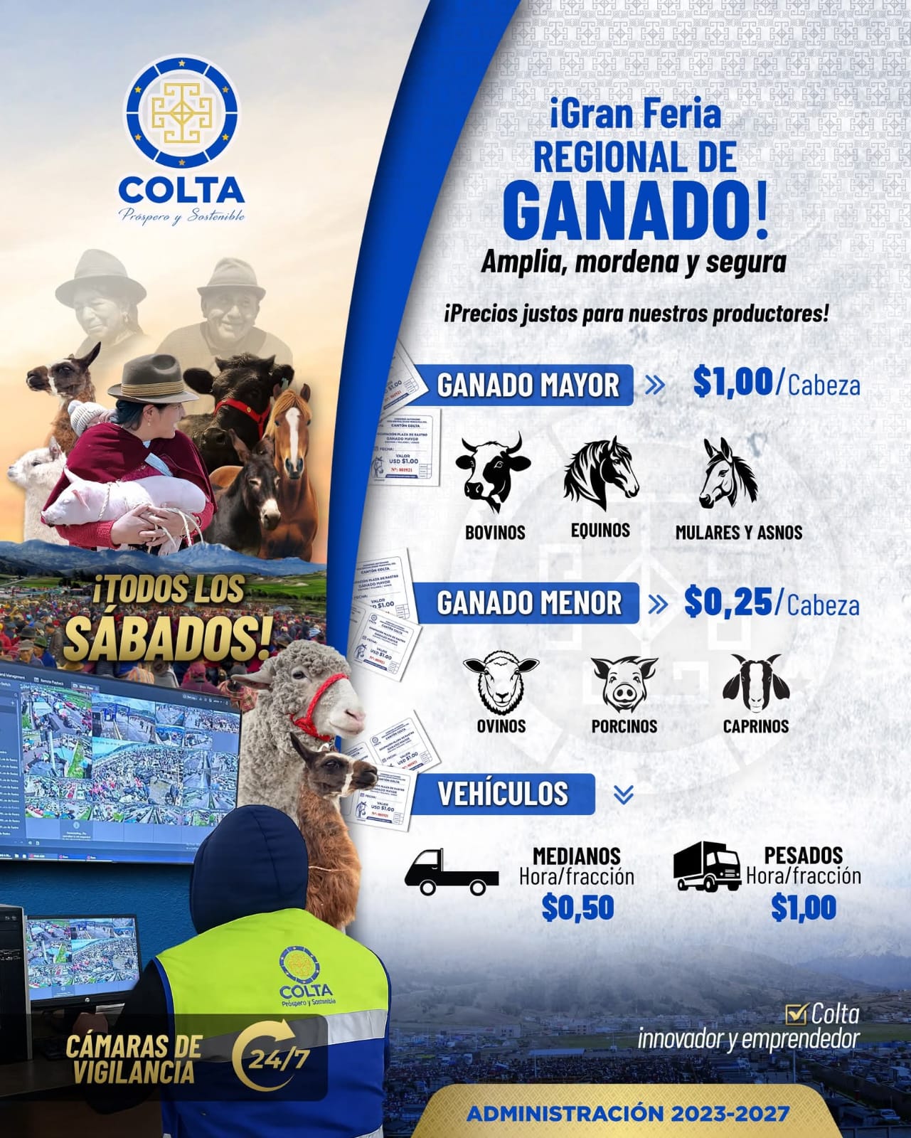 ¡LA FERIA DE GANADO DE COLTA: MÁS OPORTUNIDADES A MENOR COSTO!